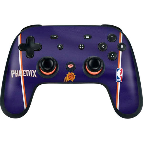 NBA Phoenix Suns Jersey Google Stadia Controller Skin